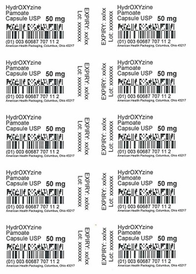 50 mg Blister.jpg 50 mg HydrOXYzine Pamoate Capsule Blister - 50 mg Blister